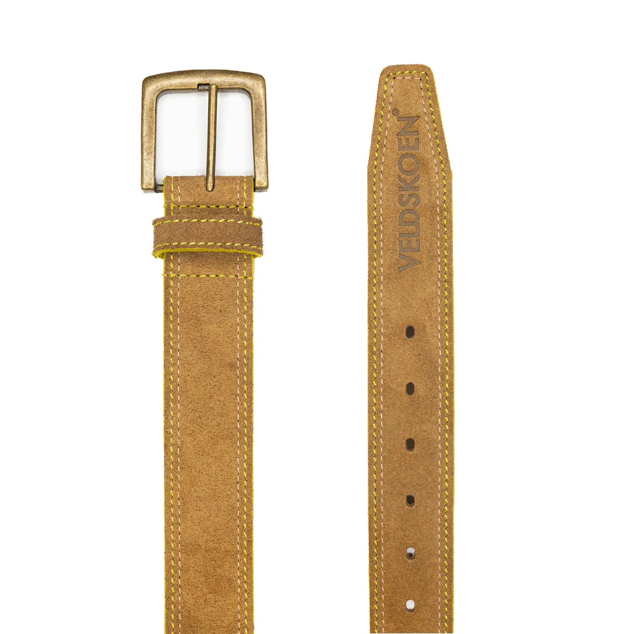 Vilakazi Belt 40mm (Yellow Detail)