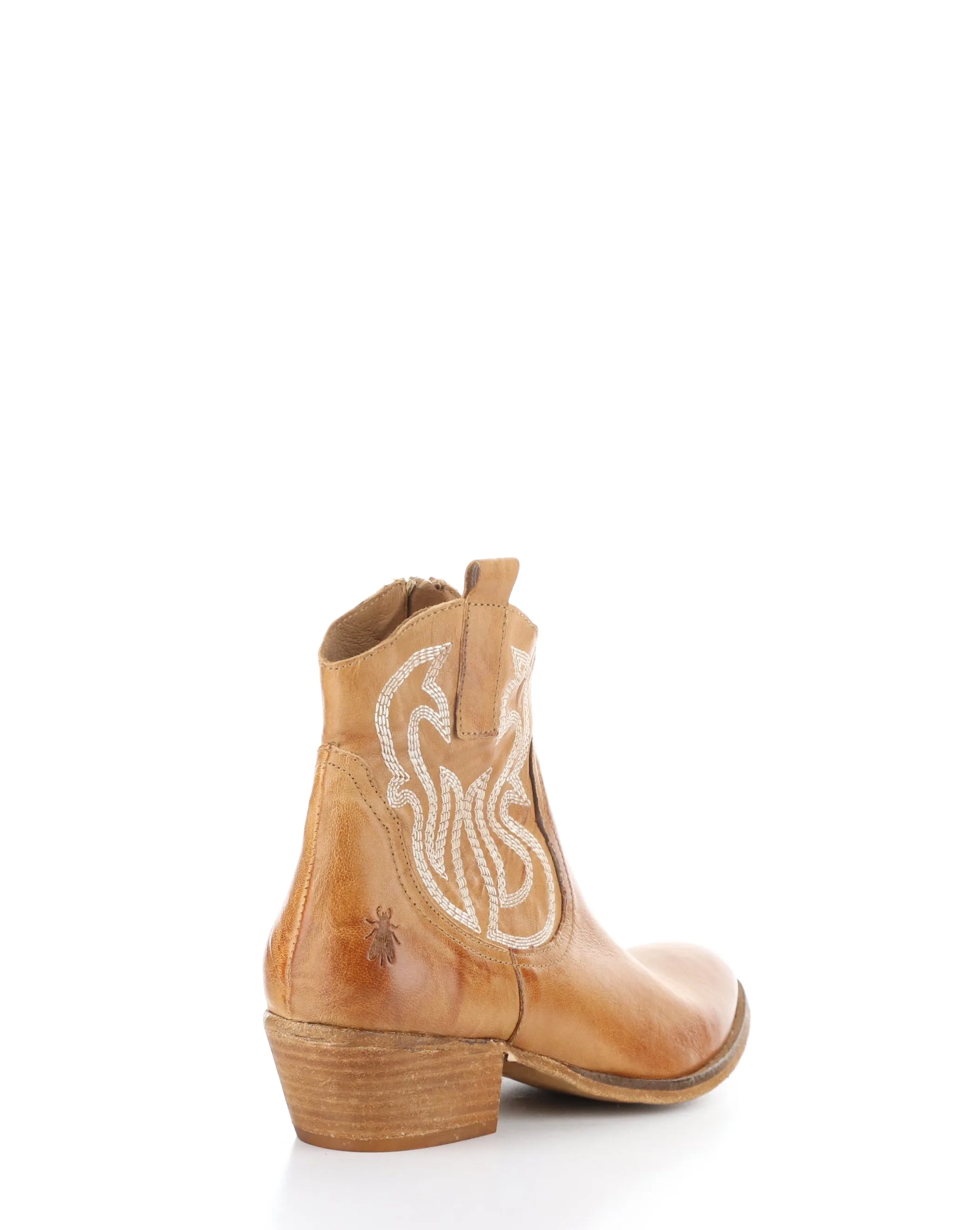 WAMI092FLY 003 CAMEL Round Toe Boots