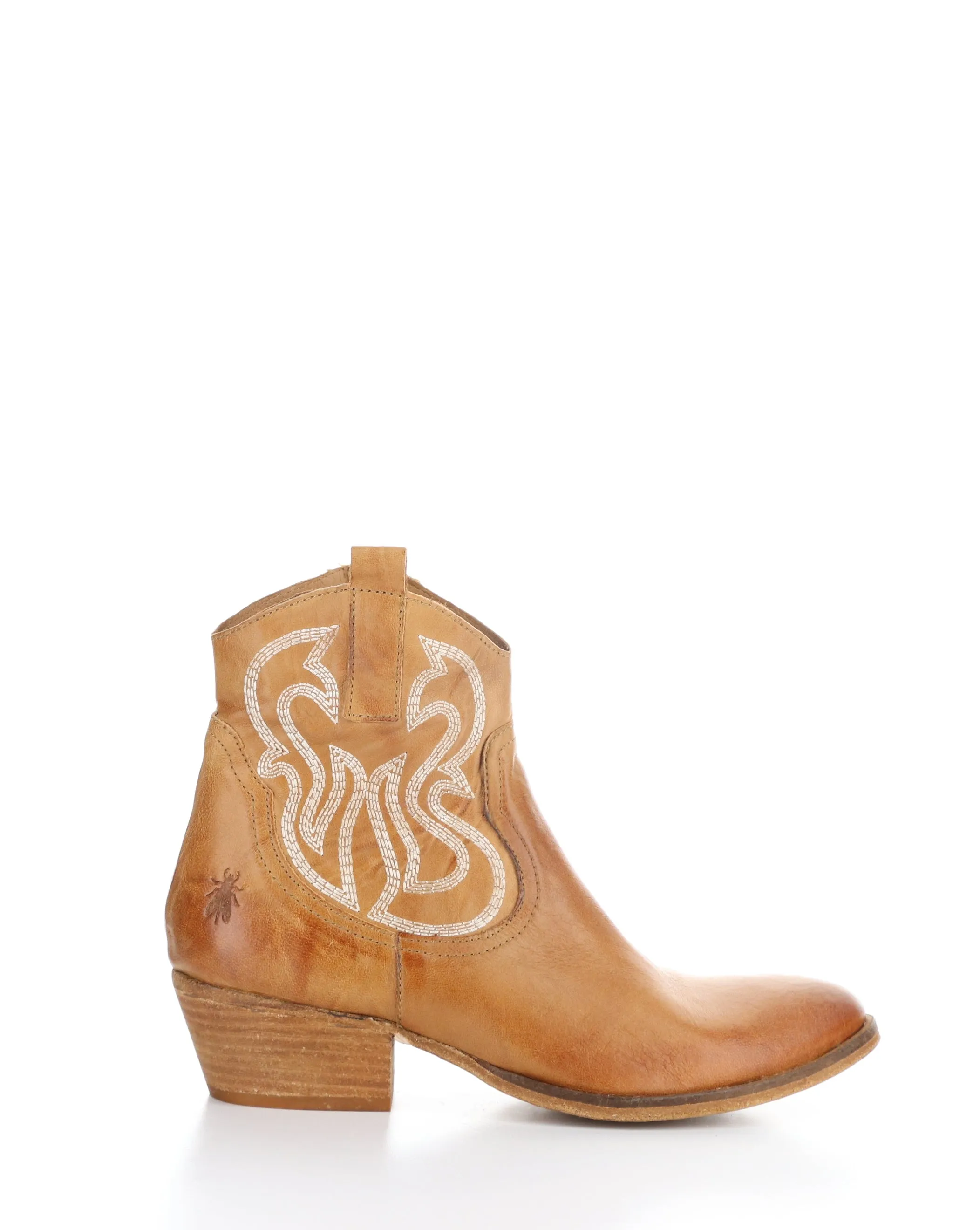 WAMI092FLY 003 CAMEL Round Toe Boots