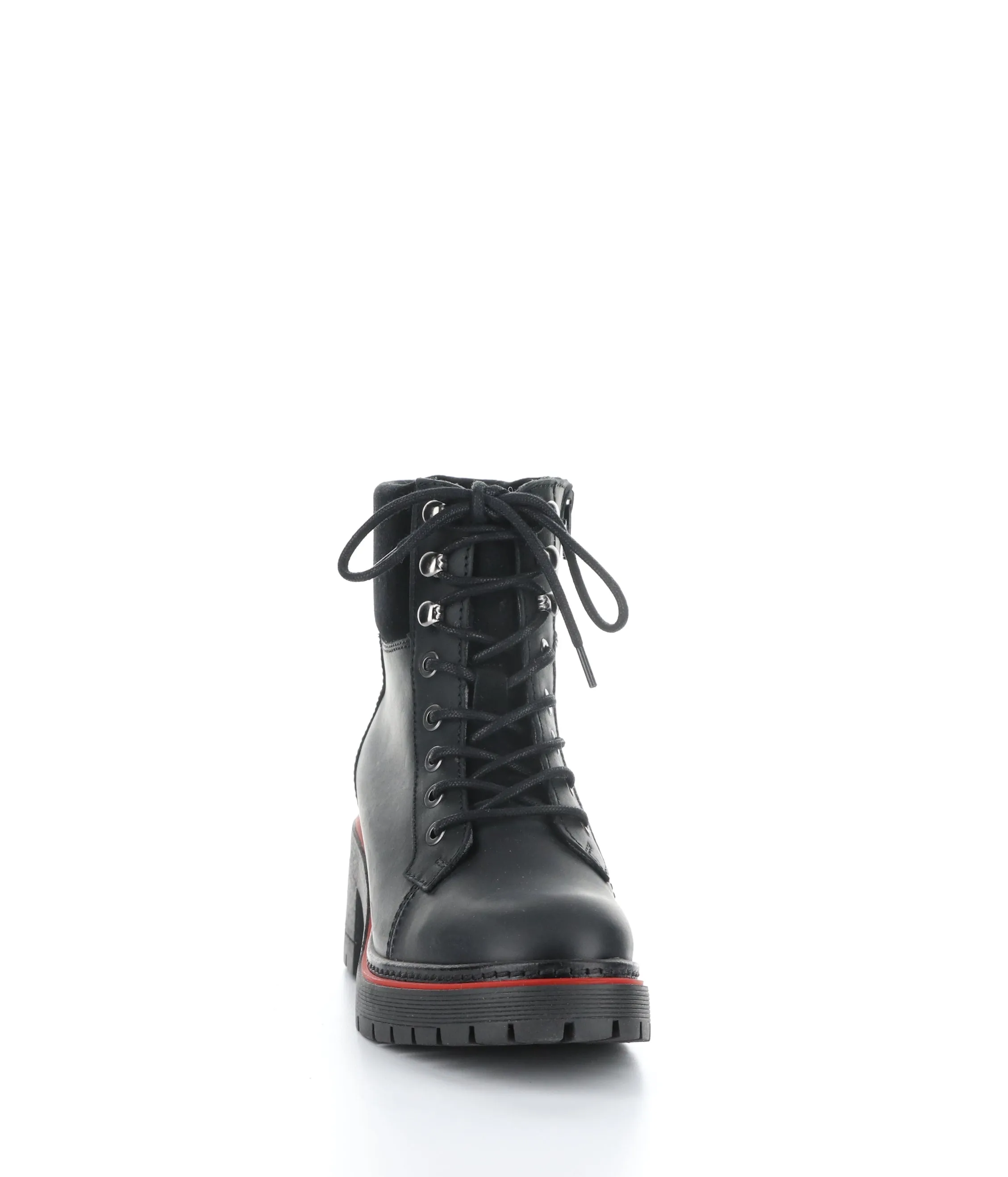 ZOA BLACK Round Toe Boots